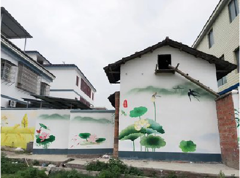 西华室外墙绘-从选材到保养。