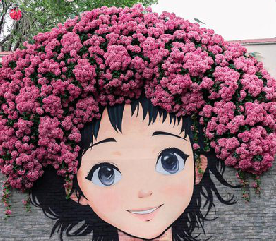 西华墙体彩绘-网红墙打卡