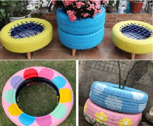 西华墙体彩绘-变废为宝