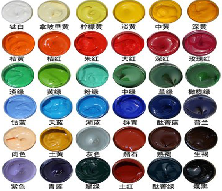 西华墙绘颜色的选择有讲究。