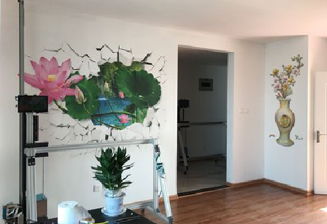 西华墙体彩绘相比墙纸的优势。