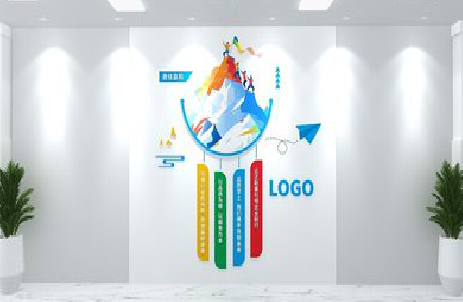 西华公司企业形象墙的工艺材料有哪些?